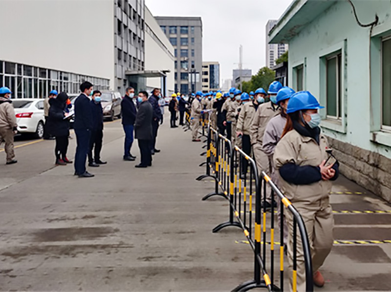 中電電機(jī)丨積極響應(yīng)全員核酸檢測(cè)