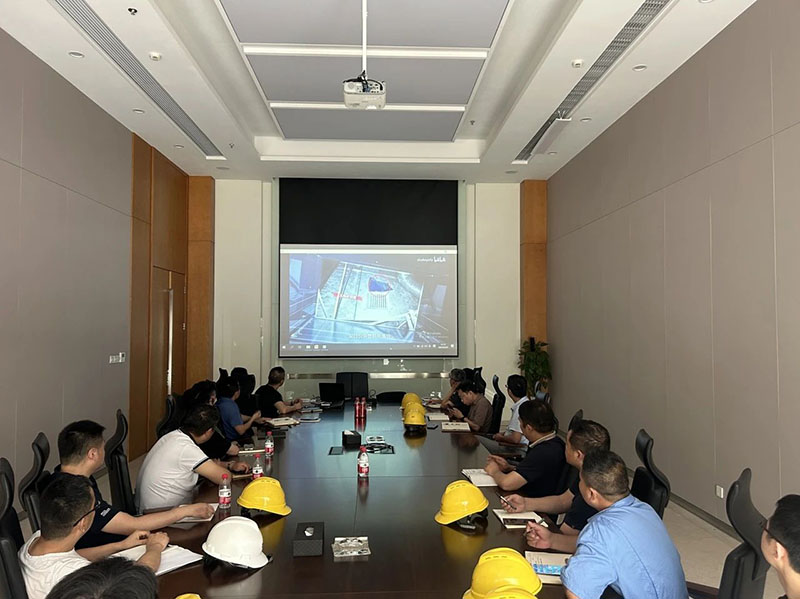 Reunindo informa??es corporativas quando o trabalho de produ??o segura estiver em andamento